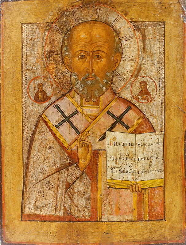 O ΄Αγιος Νικόλαος, Ρωσσική εικόνα, 19ος αι.